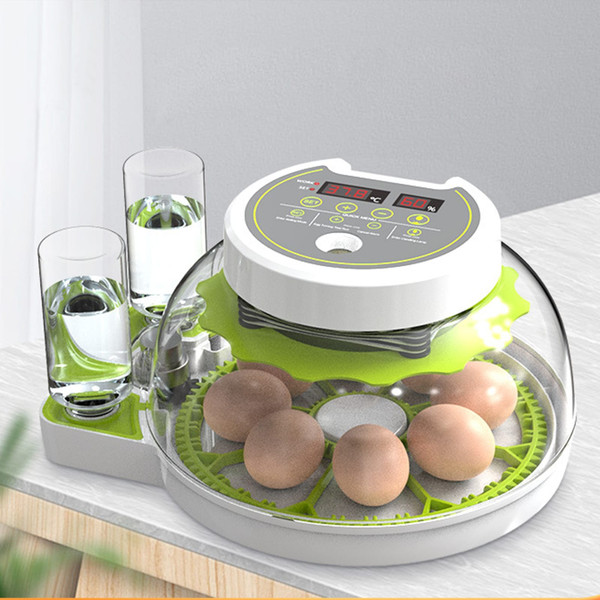 Egg Incubators with Automatic Temperature and Humidity Control, 360° Clear Egg Candler Egg Flipper  K484-FQZIN_DUW0GY12