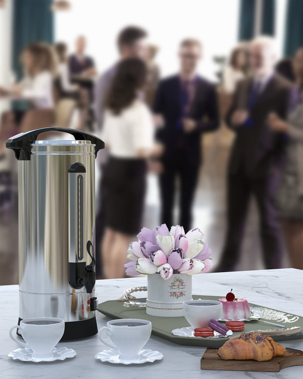 US GARVEE Commercial Coffee Maker Quick Brewing Large Coffee Urn K484-PHO_0X3MJIKC_US