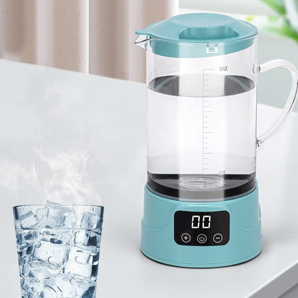 Hydrogen Water Machine, Water Dispenser with 1500ML Water Tank, 7W Rechargeable Hydrogen Rich Water K484-FQZDN_7ZD4UCBH