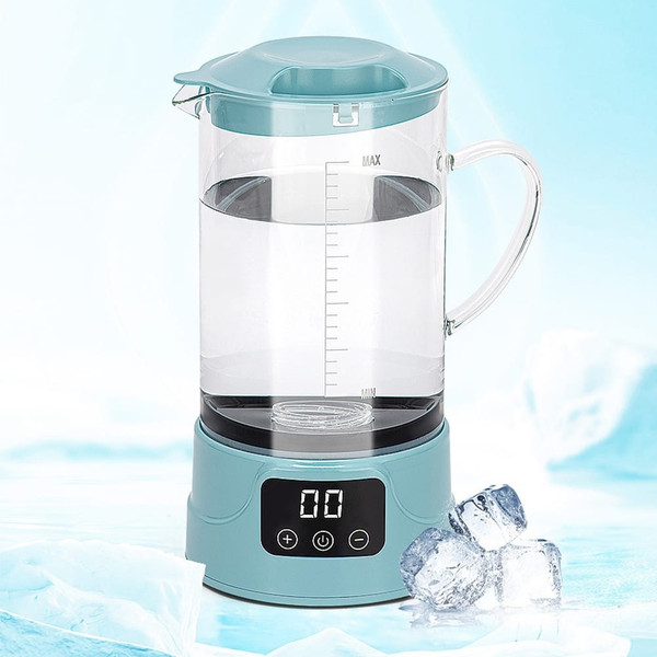 Hydrogen Water Machine, Water Dispenser with 1500ML Water Tank, 7W Rechargeable Hydrogen Rich Water K484-FQZDN_7ZD4UCBH