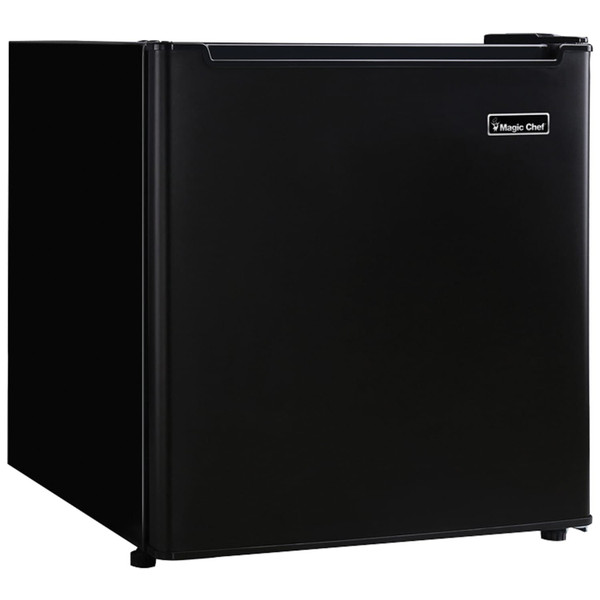 Magic Chef MCR170BE 1.7 Cubic-ft Manual Defrost Refrigerator (Black) R810-MCPMCR170BE