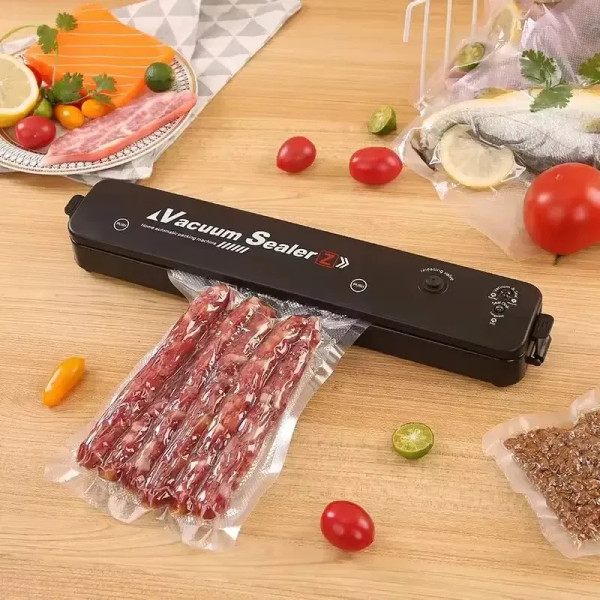 Color: Gold - Automatic packaging machine food vacuum sealing machine portable household vacuum foo F640-12000044317230917