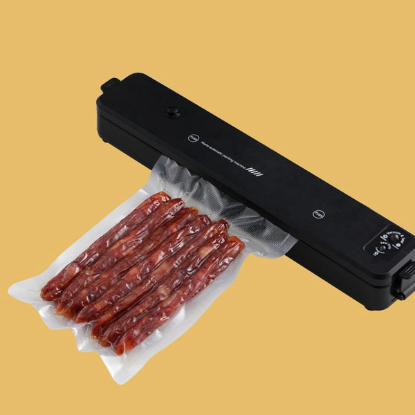 Household Vacuum Sealing Machine With 10pcs Seal Bags Automatic Air Sealing System For Food Storage K484-FQZHE_5SKJ7R4E