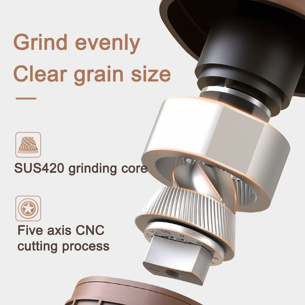 Kitchen Electric Grinder Multi-function Large Capacity Coffee Bean Powder Machine Household Grain D K484-FQZHE_GH0PIDUN