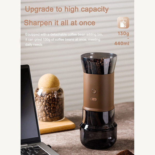 Kitchen Electric Grinder Multi-function Large Capacity Coffee Bean Powder Machine Household Grain D K484-FQZHE_GH0PIDUN