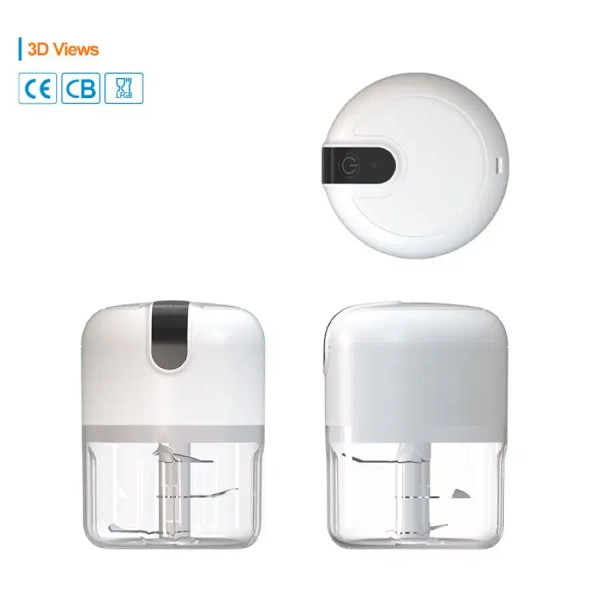 250ml Rechargeable Kitchen Portable Electric Garlic Vegetable Chopper Mini Food Processor Food Blen F640-3256807692109094