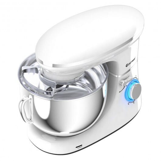 6.3 Qt 6 Speed 660W  Tilt-Head Food Stand Mixer-Black B593-EP24664