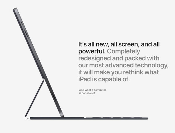 Original Apple iPad Pro 11inch ( WLAN + A12X chip / Face ID / Retina screen ) Super Slim IOS Tablet K484-PCO_007LIOPU