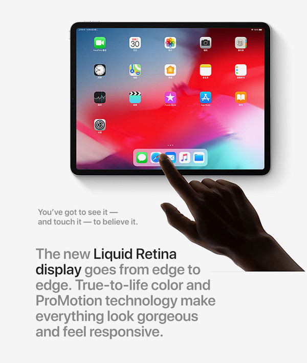 Original Apple iPad Pro 11inch ( WLAN + A12X chip / Face ID / Retina screen ) Super Slim IOS Tablet K484-PCO_007L9KGL