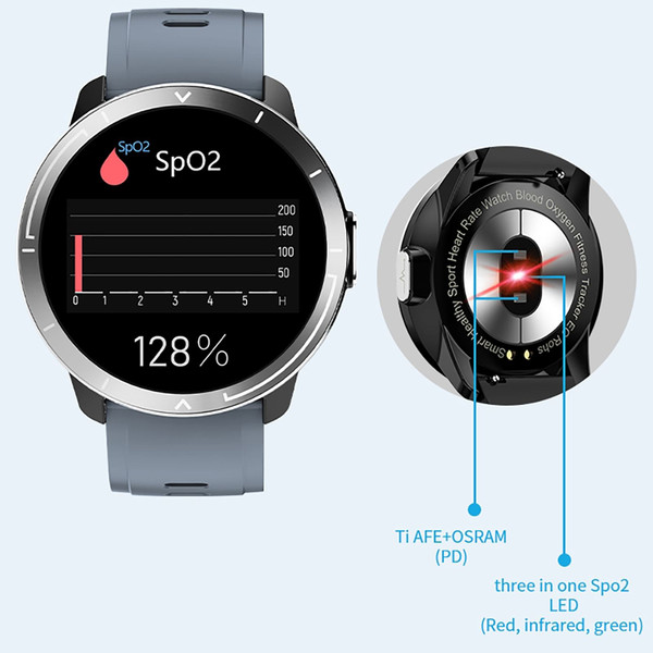 ZEBLAZE M18plus Business Smart Watches Heart Rate Breathing Blood Oxygen Monitoring Multi-sport Bra K484-PEL_0MNX6K3M