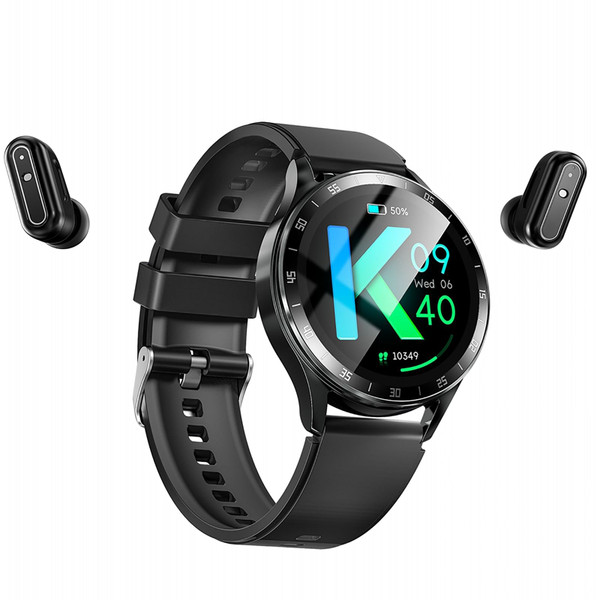 X10 2 In 1 Smart Watch with Earbuds IP67 Waterproof Fitness Tracker with Heart Rate Monitoring Watc K484-PEL_0S5GD7PF