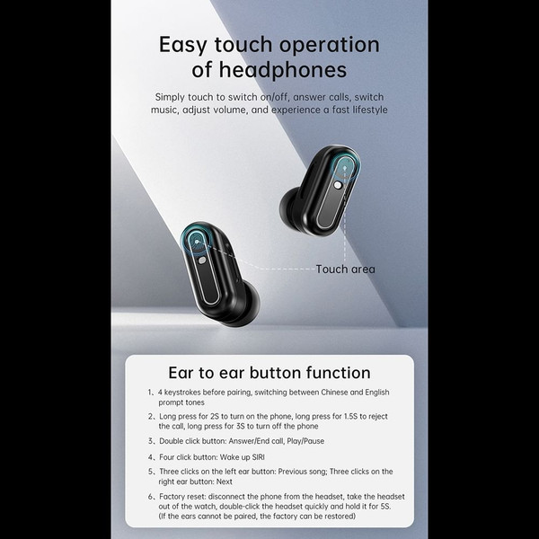 X10 2 In 1 Smart Watch with Earbuds IP67 Waterproof Fitness Tracker with Heart Rate Monitoring Watc K484-PEL_0S5GD7PF
