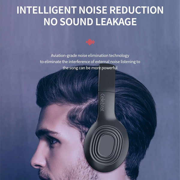 A28 Wireless Headset With Noise Canceling Microphone Stereo HiFi Folding Headphones For Game Office K484-PEL_0QPUN9EW