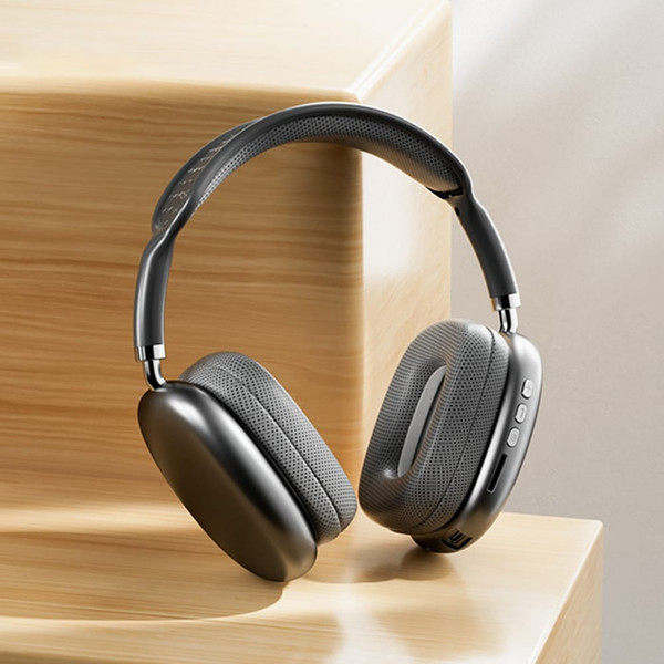 P9promax Bluetooth Headphones Over Ear Wireless Headphones With Microphone Lightweight Headset black K484-PEL_0QOJXUUX
