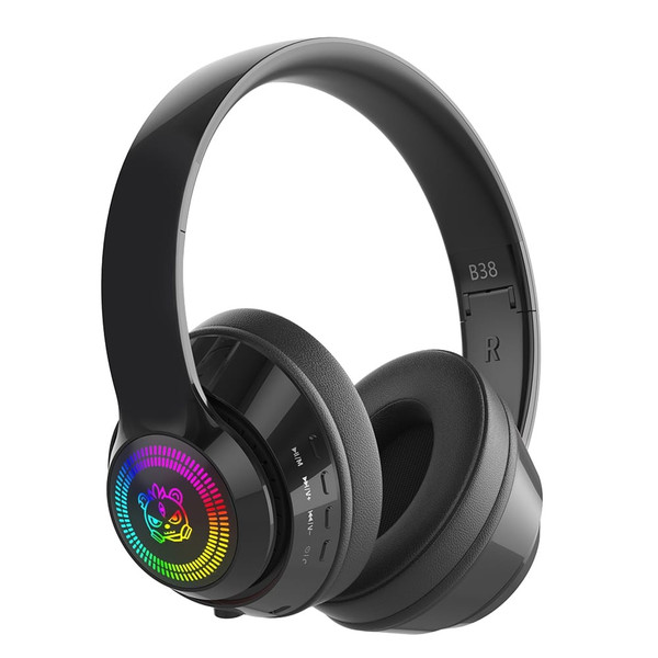 Head-mounted Bluetooth Headphones Hd Noise Reduction Subwoofer Wireless Luminous Gaming Headset pia K484-FQZCO_N2UH7CW0