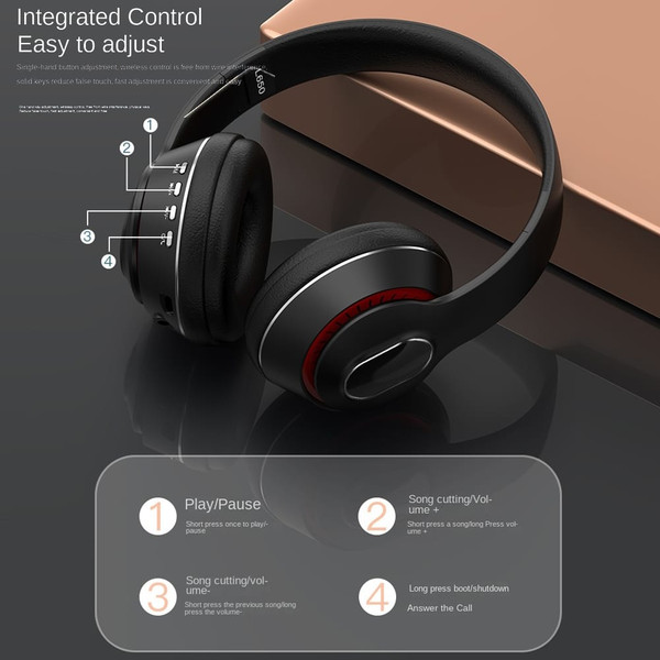 Foldable Bluetooth Headphones Hi-fi Noise Reduction Music Earphone Wireless Gaming Headset ArmyGreen K484-FQZCO_SH5SKD0Y