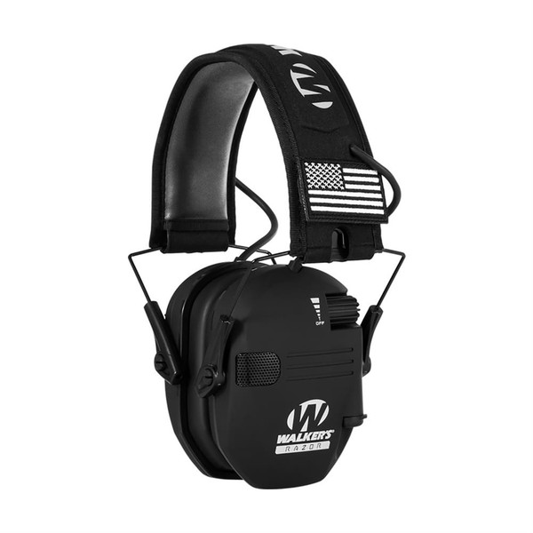 Electronic Ear Protection Earmuffs Noise Reduction Ultra-Thin Hearing Protector Muffs NRR 23dB Sand K484-PEL_0RIYV57G