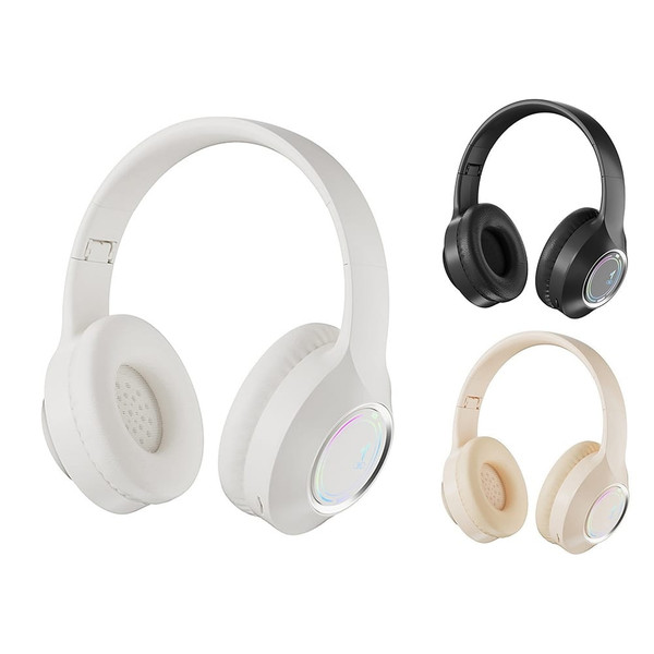 Wireless Headphones Over Ear Stereo Sound Lighting Earphones Foldable Gaming Headset For Laptop PC  K484-PEL_0R3R7K2W