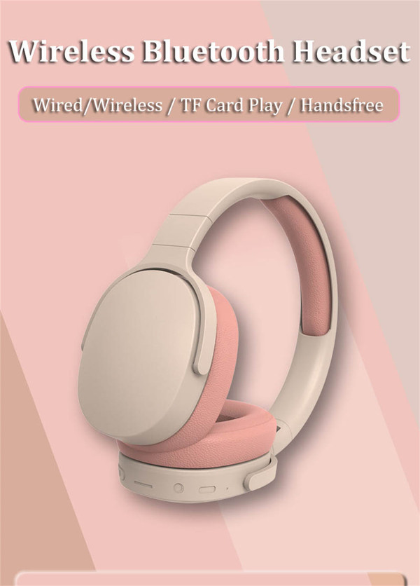 P2961 Bluetooth Headset In-Ear Stereo Hifi Subwoofer Gaming Headphones TF/AUX Music Player With Mic K484-PEL_0POZP0DI