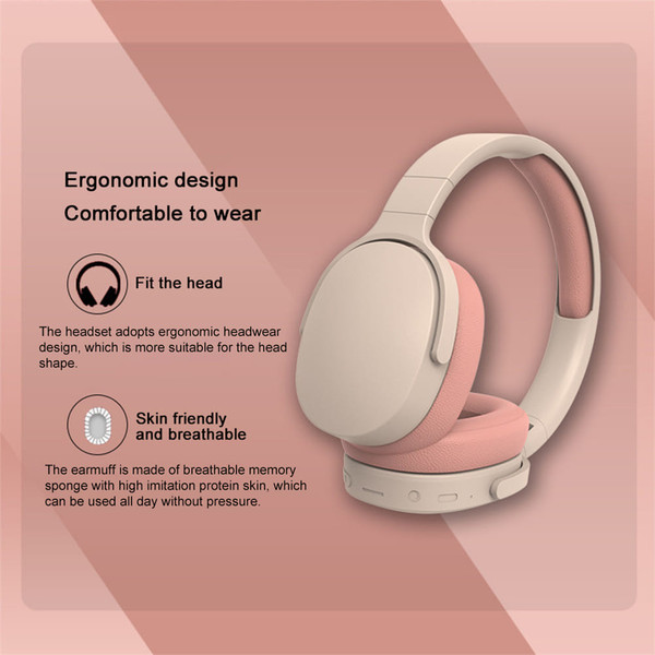 P2961 Bluetooth Headset In-Ear Stereo Hifi Subwoofer Gaming Headphones TF/AUX Music Player With Mic K484-PEL_0POZP0DI