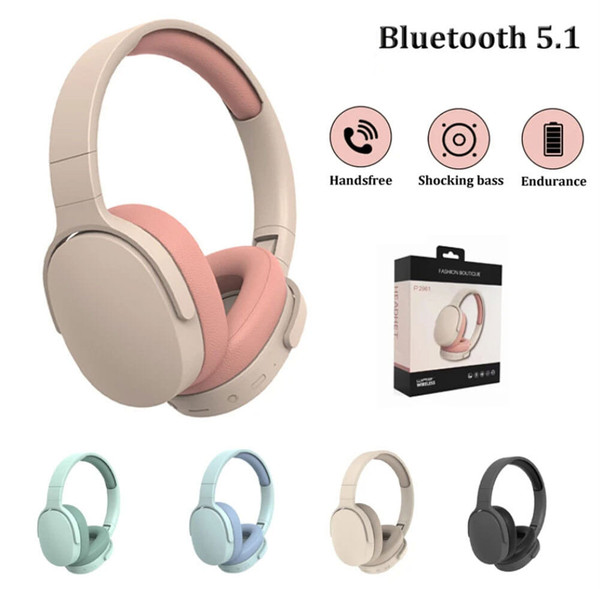 P2961 Bluetooth Headset In-Ear Stereo Hifi Subwoofer Gaming Headphones TF/AUX Music Player With Mic K484-PEL_0POZP0DI