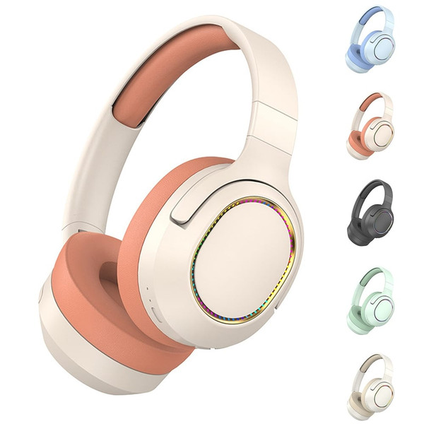 P2963 Wireless Headset Lighting Noise Reduction Over-Ear Stereo Earphones For Computer Game Office  K484-PEL_0R9DIH65