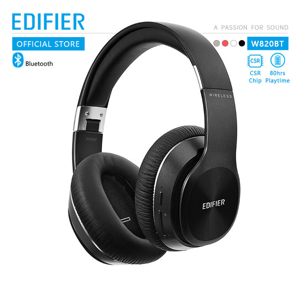 Original EDIFIER W820BT Bluetooth Headphones CSR Technology Foldable Wireless Earphone Dual Batteri K484-PEL_0D6US1LZ