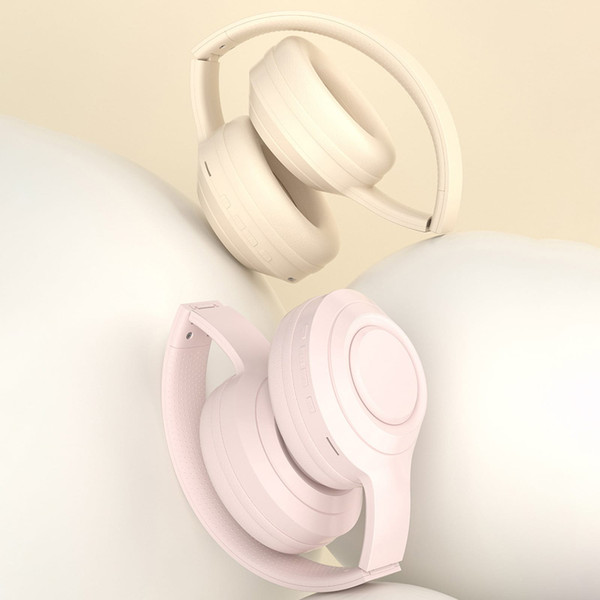 P12 Noise Canceling Headset Stereo Ultra Long Playtime Earphones Folding Headphones With Built-in M K484-PEL_0RD5E50G