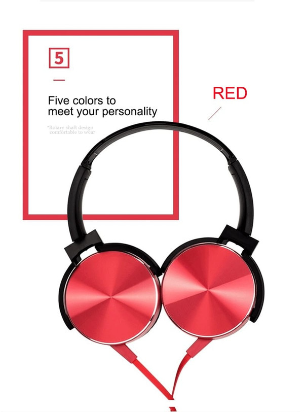 Wired Earphone Headset Heavy Bass Sound Quality Music Earphone with Mic for Mobile Phone Universal  K484-PEL_049K90AR