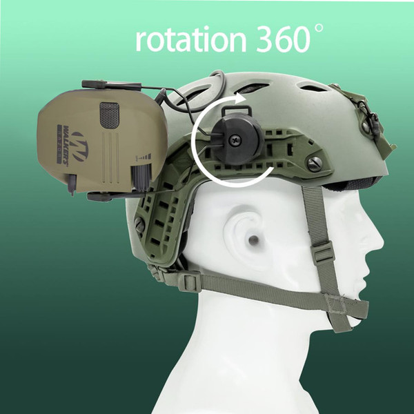 Electronic Shooting Ear Protection Earmuffs NRR 23dB Lightweight Low Profile Hearing Protection Ear K484-PEL_0R2DCN7Y