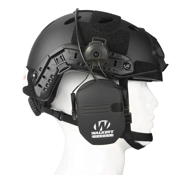 Electronic Shooting Ear Protection Earmuffs NRR 23dB Lightweight Low Profile Hearing Protection Ear K484-PEL_0R2DCN7Y