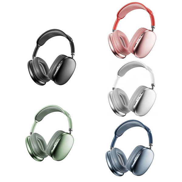 P9promax Bluetooth Headphones Over Ear Wireless Headphones With Microphone Lightweight Headset White K484-PEL_0QOJT1Y4