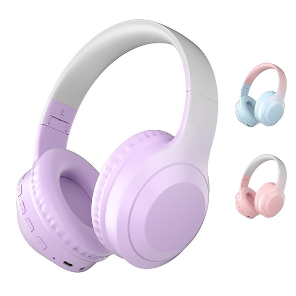 Wireless Headset Stereo Sound Headphones Wireless Calls Gaming Noise Reduction For Computer Game Of K484-PEL_0R11U3HI
