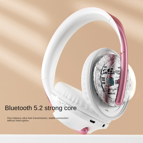 Wireless Bluetooth Headphones Noise Reduction Music Earphone Head-mounted Gaming Headset Universal  K484-FQZCO_U6BU8Q3X