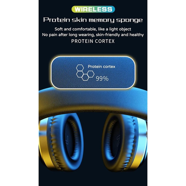 Vj083 Wireless Headsets Noise Canceling Ear Buds 10 Hours Playtime Earphones Black K484-PEL_0QPJTYHB