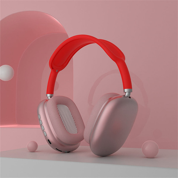 P9 Wireless Headset On-Ear Stereo Earphones Noise Cancelling Ear Buds With Mic For Cell Phone Compu K484-PEL_0QBU10DL