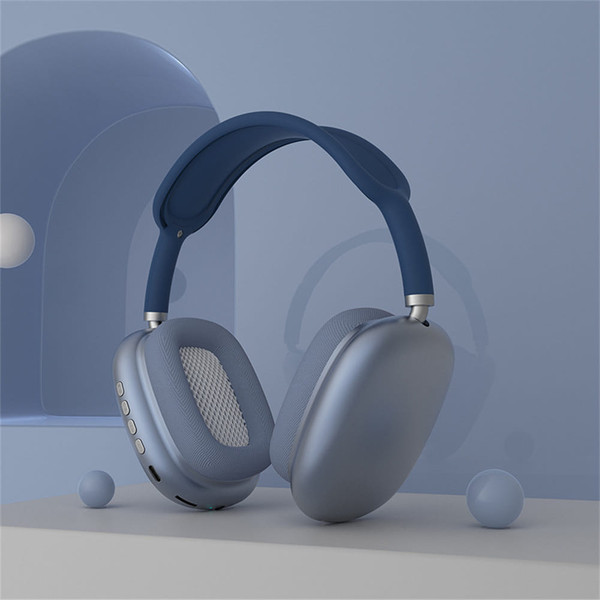 P9 Wireless Headset On-Ear Stereo Earphones Noise Cancelling Ear Buds With Mic For Cell Phone Compu K484-PEL_0QBU10DL