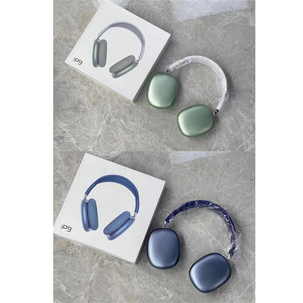 P9 Wireless Headset On-Ear Stereo Earphones Noise Cancelling Ear Buds With Mic For Cell Phone Compu K484-PEL_0QBUAMTK