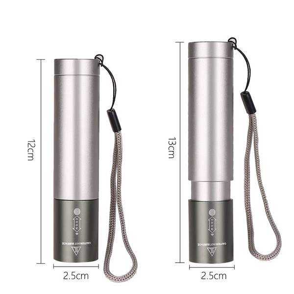 3 Modes Adjustable LED T6 USB Rechargeable Flashlight for Outdoor black_Model 1463-T6 K484-PHO_0D5UASY6