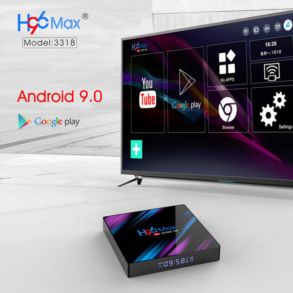 H96 MAX Smart TV BOX black_Australian Standard 4G+64GB K484-PEL_09XRL1GS