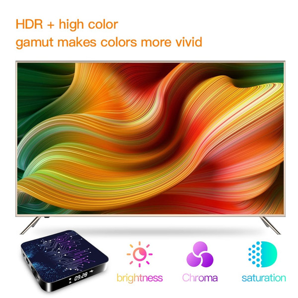 Media  Player 2+16g Abs Material Tp02 Rk3318 Android 10 Tv Box With Remote Control 4+32G_US plug+I8 K484-PEL_0HSCHNWH