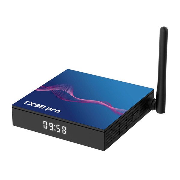 Tx98 Pro Set-Top Box H618 for Android 12.0 Wifi 6 Bluetooth 5.0 Smart Tv Box HD Media Player US Plu K484-PEL_0Q1C0ISG