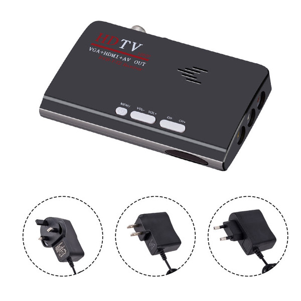 DVB-T/DVB-T2 TV Tuner Receiver DVB T/T2 TV Box VGA AV CVBS 1080P HDMI Digital HD Satellite Receiver K484-PEL_07WZ3VO0
