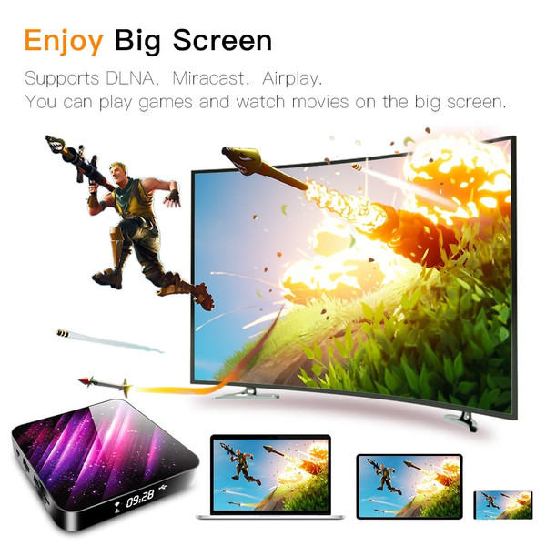 Tp03 Tv  Box H616 Android 10 4+32g D Video 2.4g 5ghz Wifi Bluetooth Smart Tv Box 4+32G_US plug+G10S K484-PEL_0HSXS13A