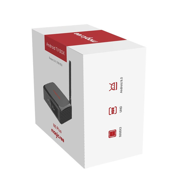 TV BOX N5 Plus S905X3 Android 9.0 TV BOX 4G Ram 64G Rom 2.4/5G Dual WiFi Ethernet BT 4.0 Smart Box  K484-PEL_0FBAA11Y
