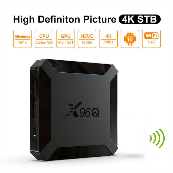 X96Q Smart Tv Box Android 10.0 Set-Top Box Digital TV Converter British regulatory K484-PEL_0FCIJZMS