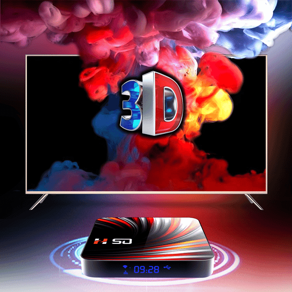For Android Tv  Box Android 10.0 4k 4gb 32gb 64gb Media Player 3d Video Smart Tv Box 4+32G_US plug+ K484-PEL_0HR7XY9D