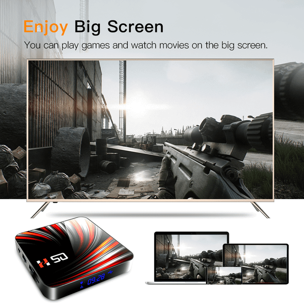 For Android Tv  Box Android 10.0 4k 4gb 32gb 64gb Media Player 3d Video Smart Tv Box 4+32G_European K484-PEL_0HR7U1H9