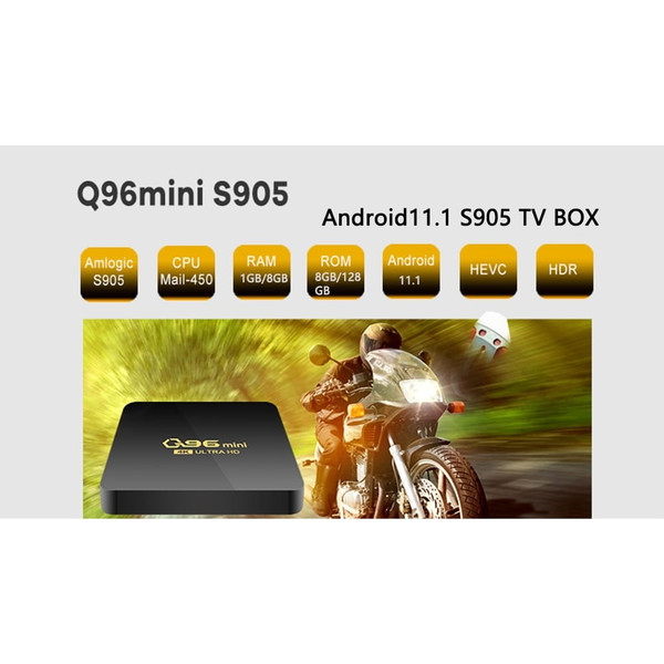 Q96 Mini Smart TV Box S905 Quad-core Android Set Top Box 4k HD Rj45 10/100m Network Media Player Ho K484-FQZCO_DYBJBFYI