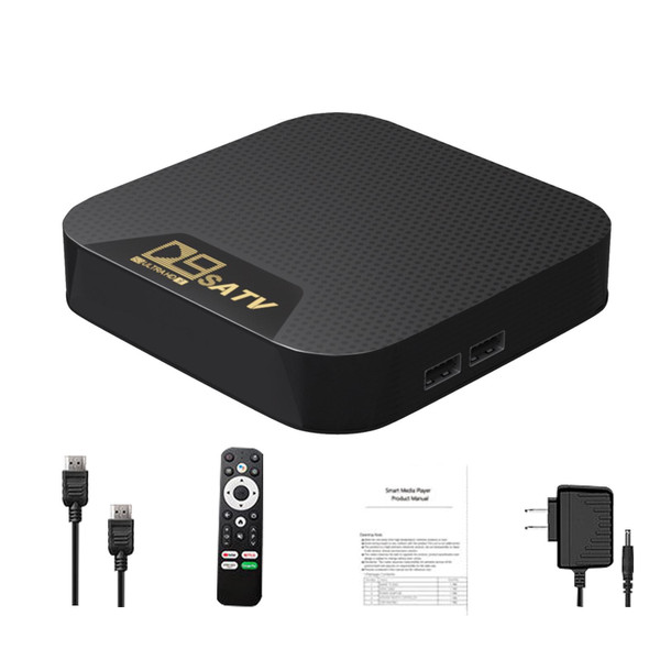 D9S 4k Media Player Arm Cortex-A53 Quad Core Cpu Mali-450 750mhz Gpu TV Box Smart Digital Player Se K484-PEL_0QZB5KG3